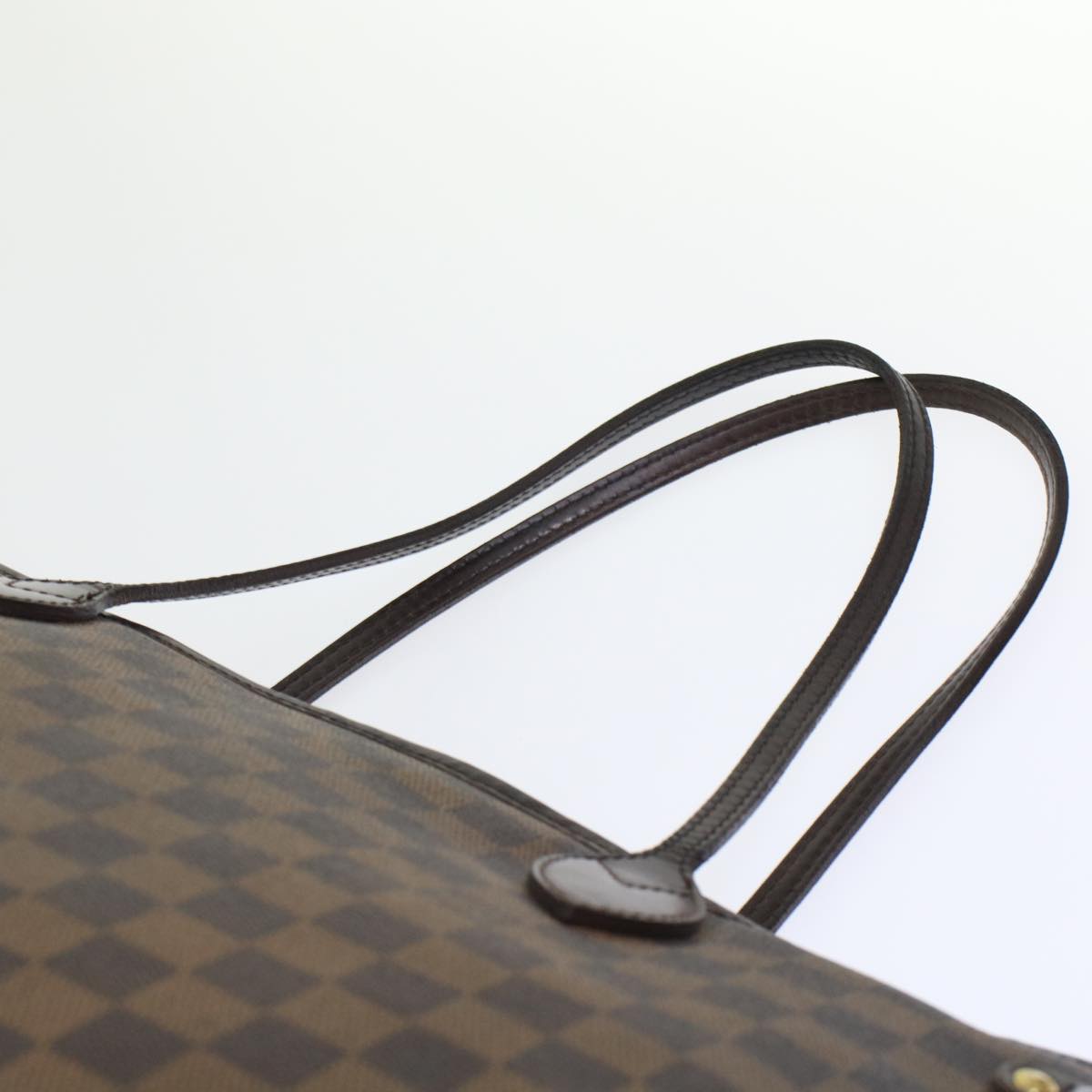 LOUIS VUITTON Damier Ebene Neverfull GM Tote Bag N51106 LV 45449