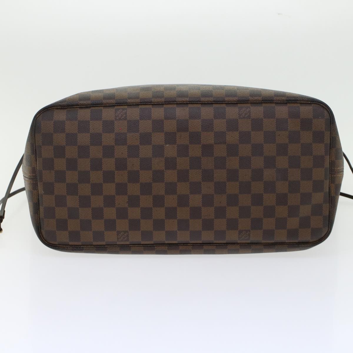 LOUIS VUITTON Damier Ebene Neverfull GM Tote Bag N51106 LV 45449
