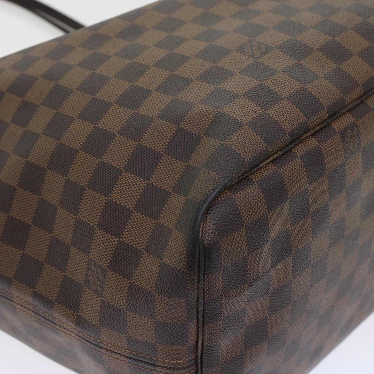 LOUIS VUITTON Damier Ebene Neverfull GM Tote Bag N51106 LV 45449