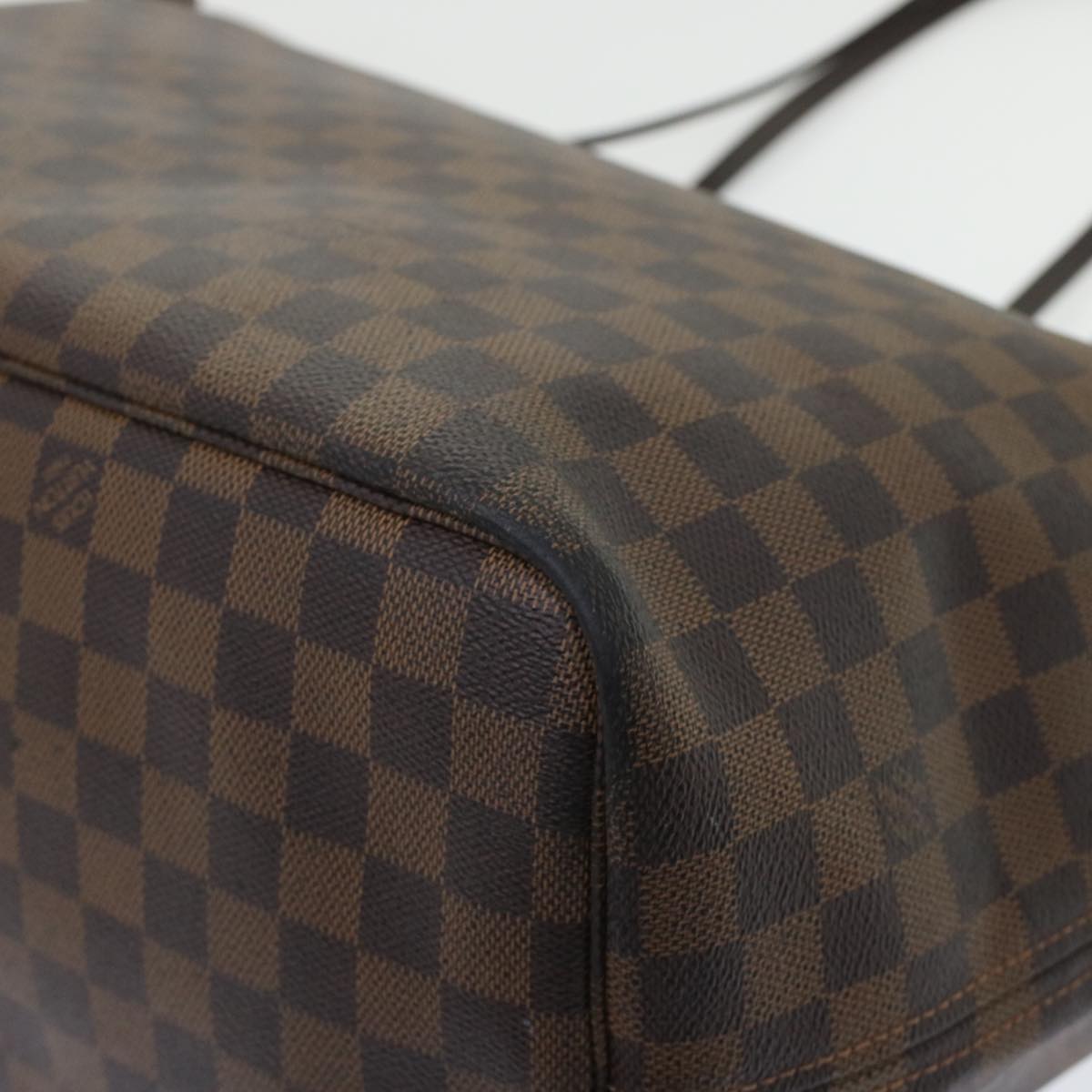 LOUIS VUITTON Damier Ebene Neverfull GM Tote Bag N51106 LV 45449
