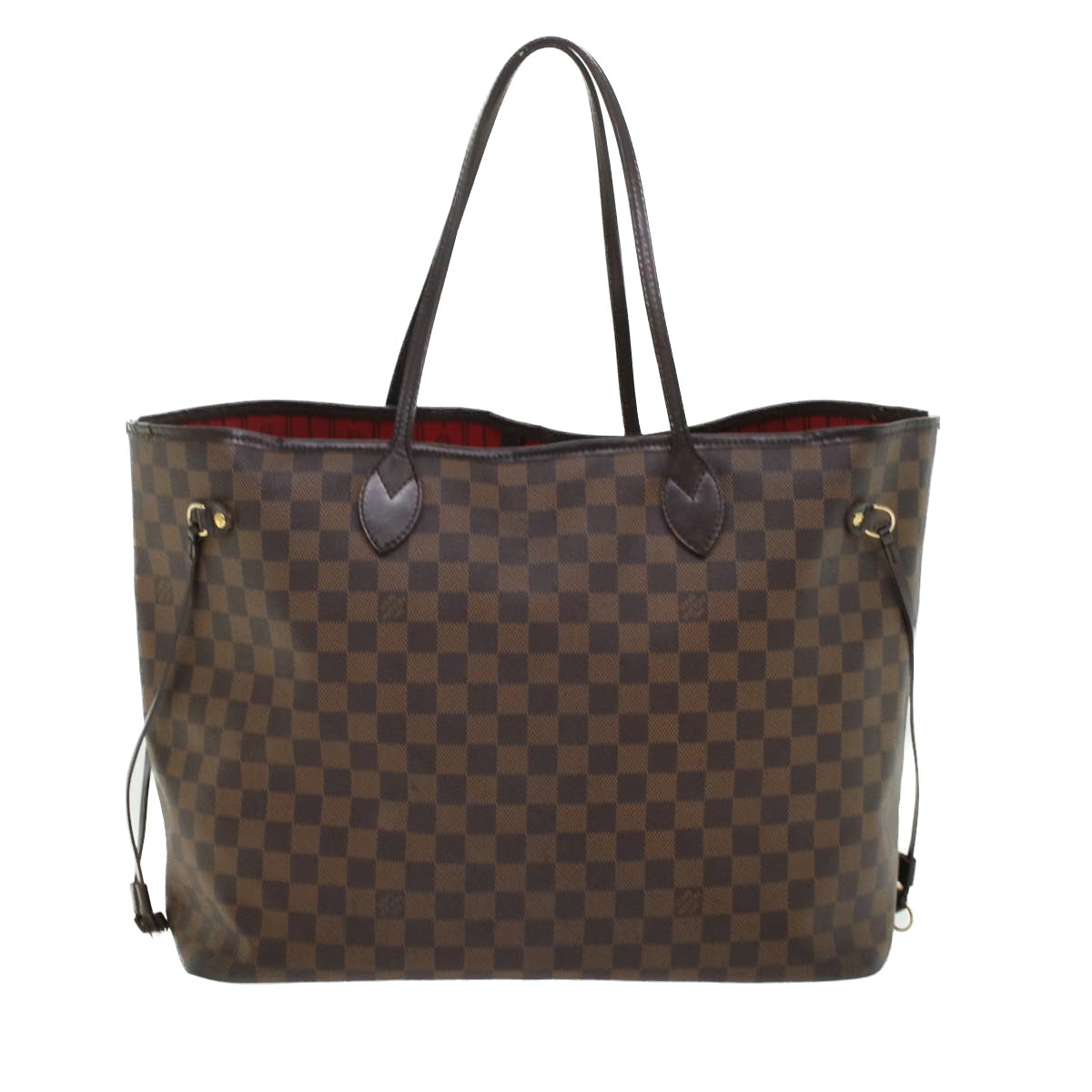 LOUIS VUITTON Damier Ebene Neverfull GM Tote Bag N51106 LV 45449