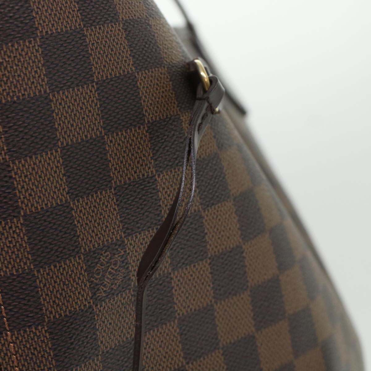 LOUIS VUITTON Damier Ebene Neverfull GM Tote Bag N51106 LV 45449