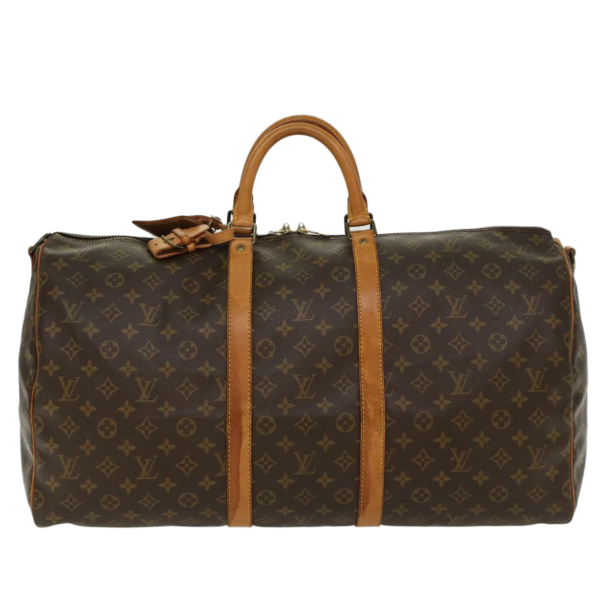 LOUIS VUITTON Monogram Keepall Bandouliere 55 Boston Bag M41414 LV 45452