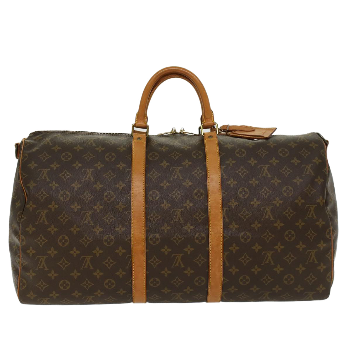 LOUIS VUITTON Monogram Keepall Bandouliere 55 Boston Bag M41414 LV 45452