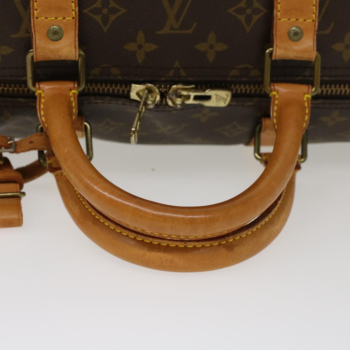LOUIS VUITTON Monogram Keepall Bandouliere 55 Boston Bag M41414 LV 45452