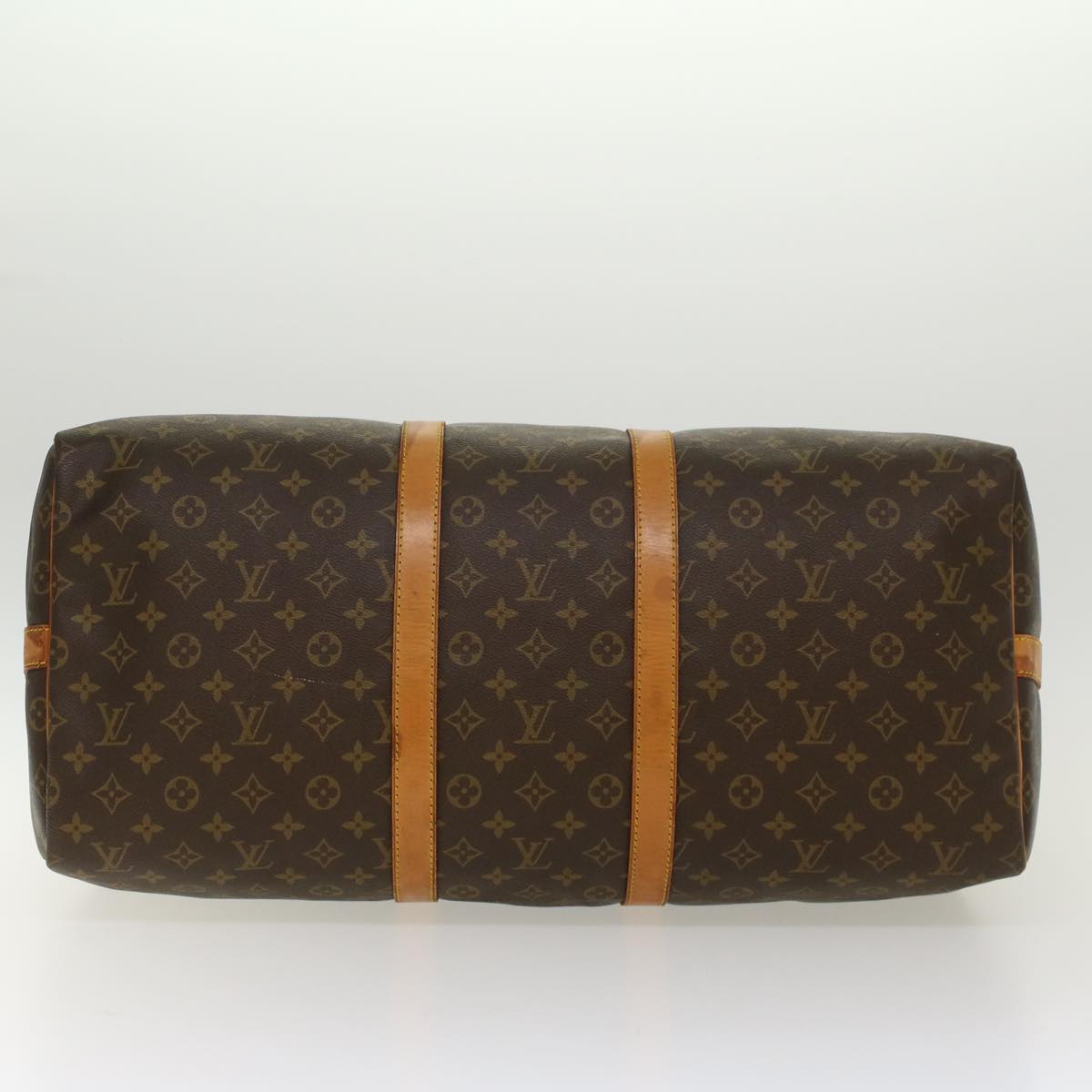 LOUIS VUITTON Monogram Keepall Bandouliere 55 Boston Bag M41414 LV 45452