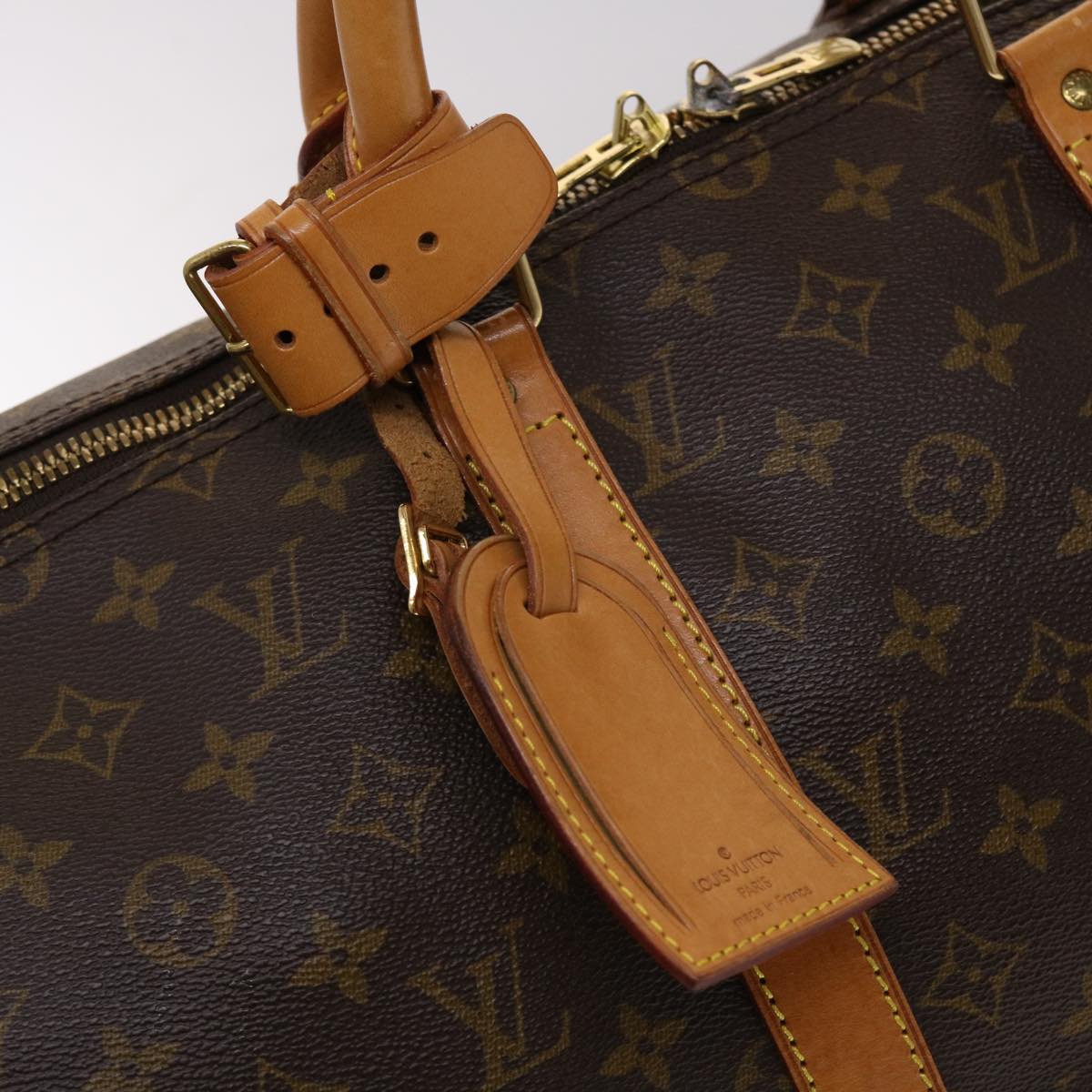 LOUIS VUITTON Monogram Keepall 50 Boston Bag M41426 LV 45463