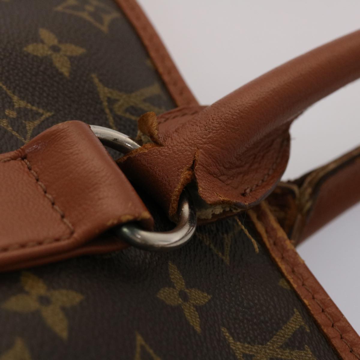 LOUIS VUITTON Monogram Sac Weekend PM Hand Bag M42425 LV 45465