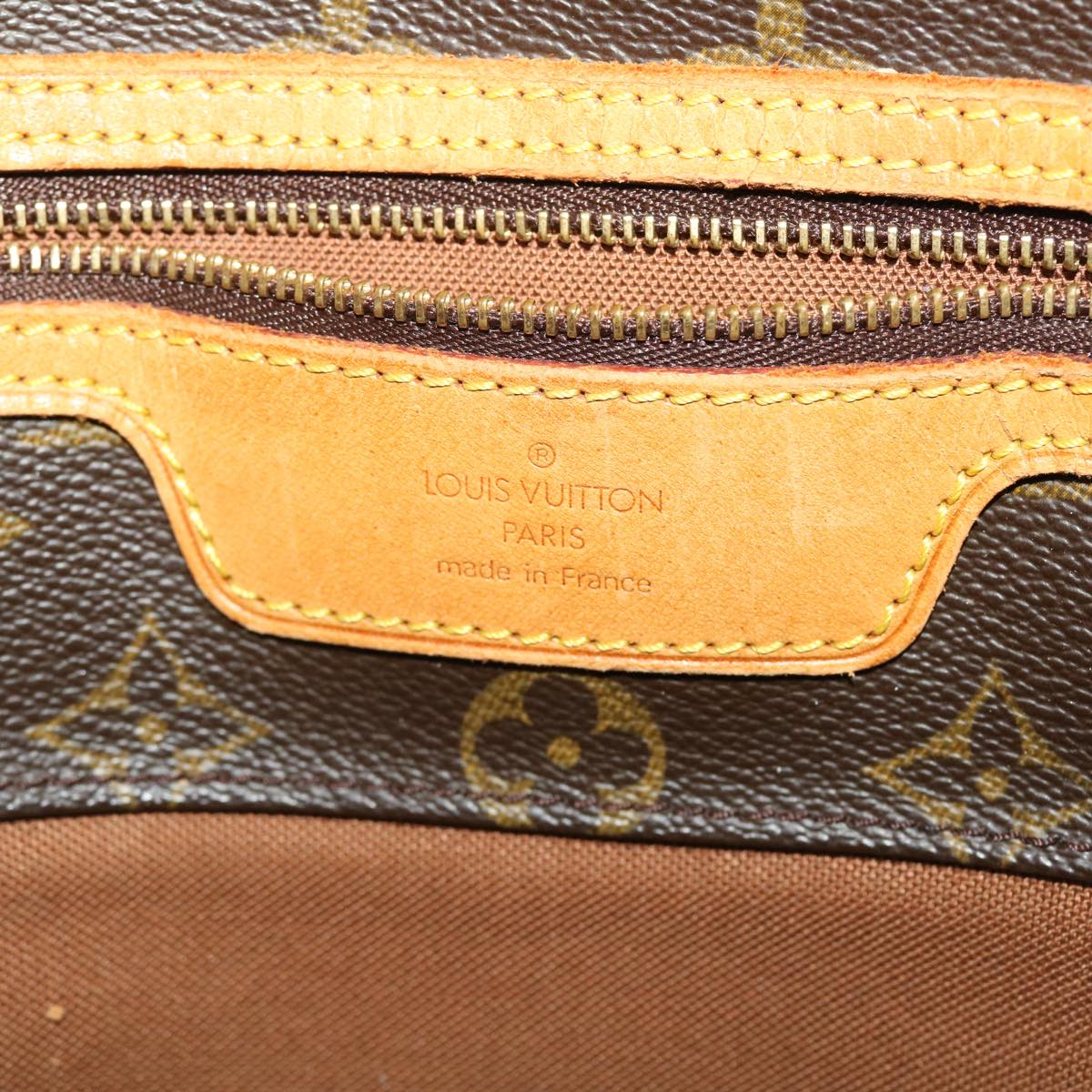 LOUIS VUITTON Monogram Sac Shopping Tote Bag M51108 LV 45467