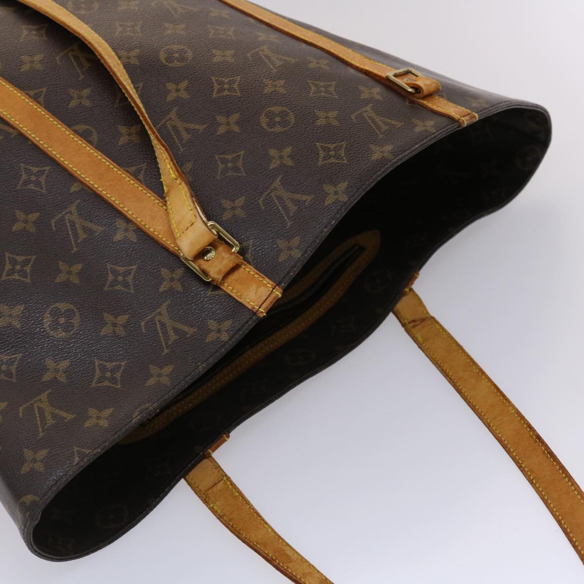 LOUIS VUITTON Monogram Sac Shopping Tote Bag M51108 LV 45467