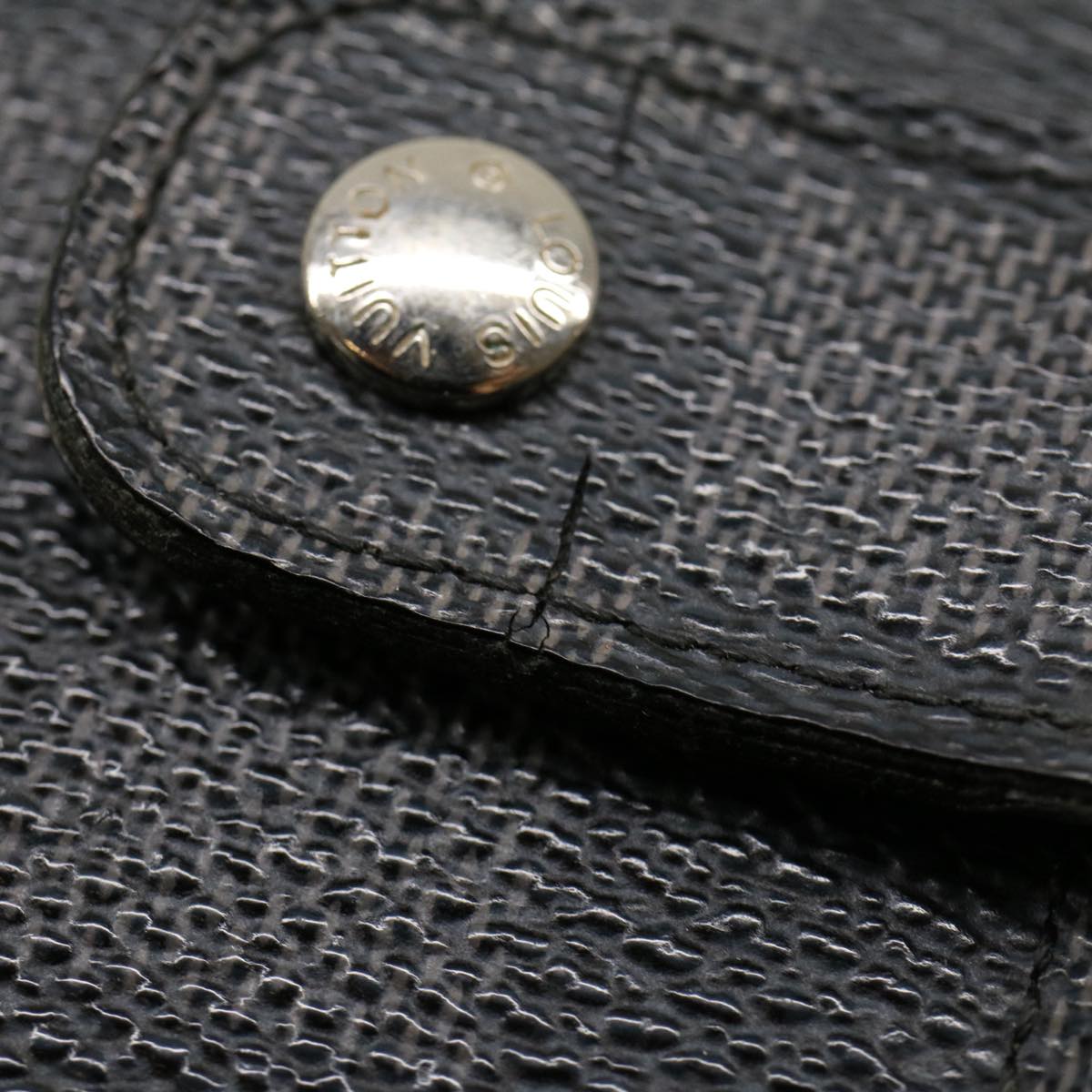 LOUIS VUITTON Damier Graphite Agenda MM Day Planner Cover R20242 LV 45469