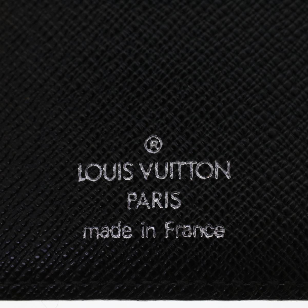 LOUIS VUITTON Damier Graphite Agenda MM Day Planner Cover R20242 LV 45469