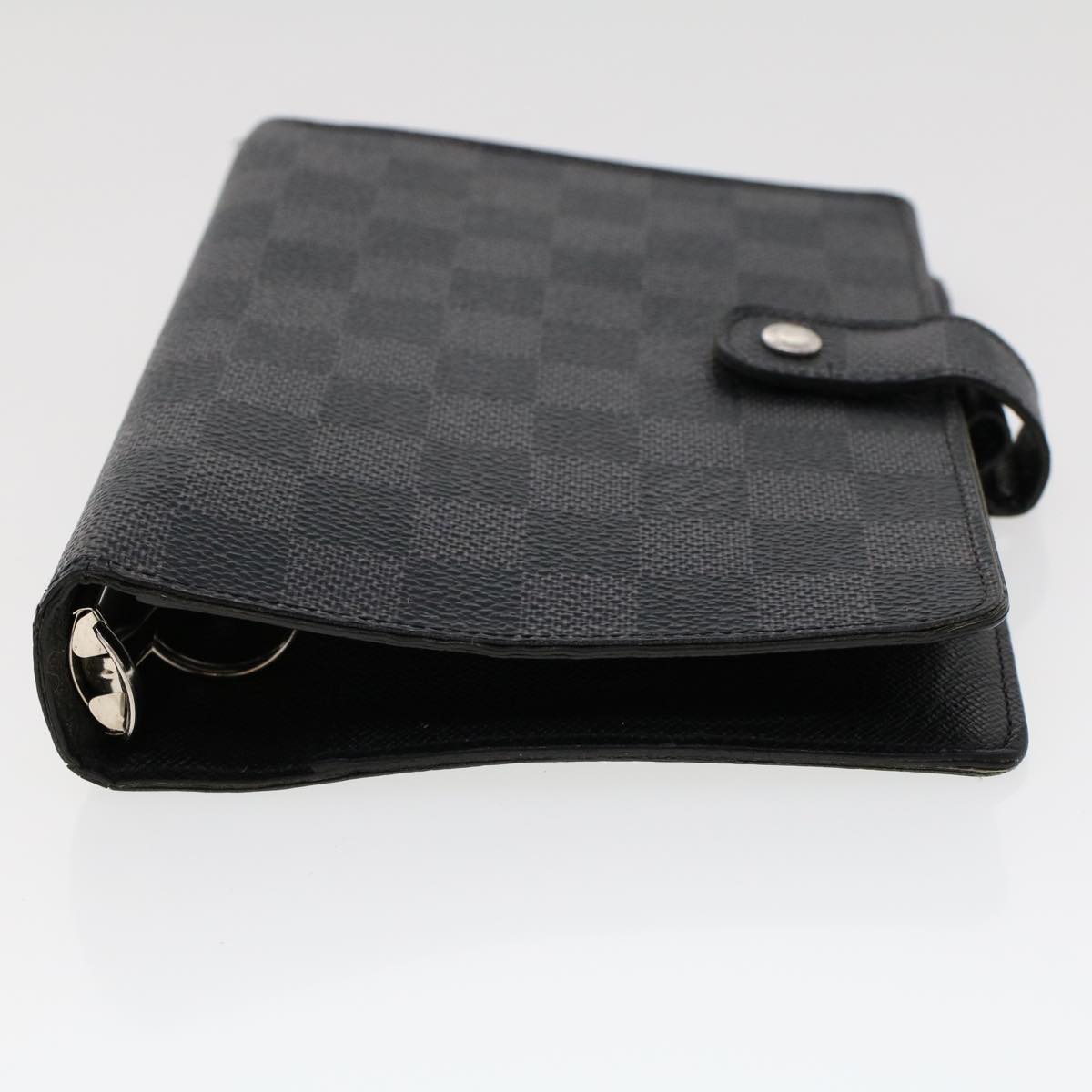 LOUIS VUITTON Damier Graphite Agenda MM Day Planner Cover R20242 LV 45469