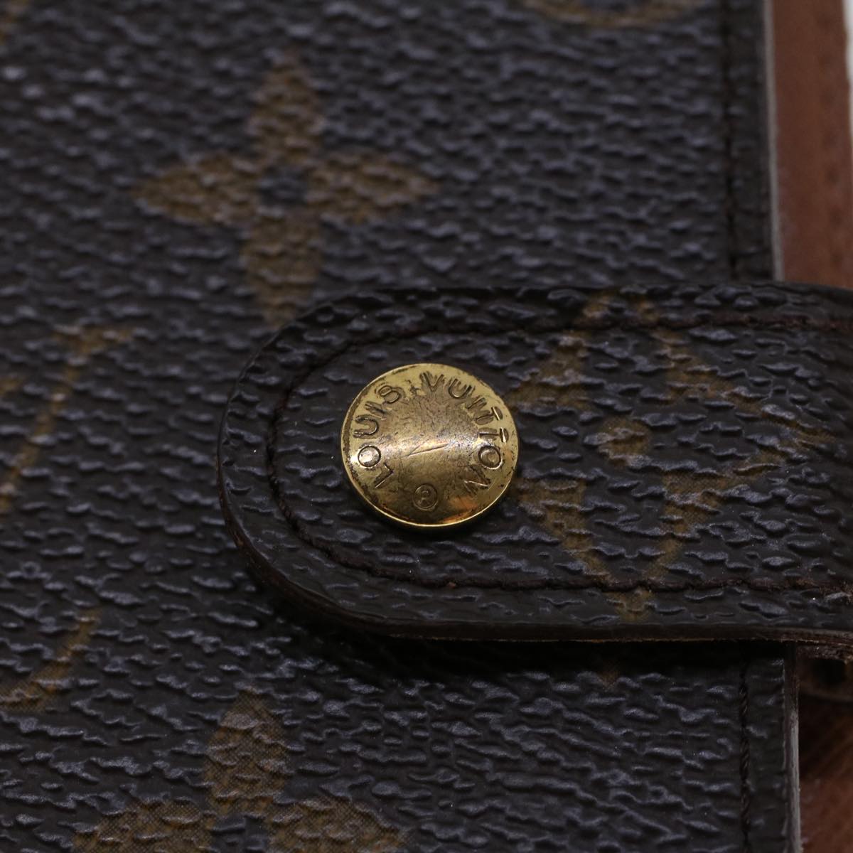 LOUIS VUITTON Monogram Agenda PM Day Planner Cover R20005 LV 45473