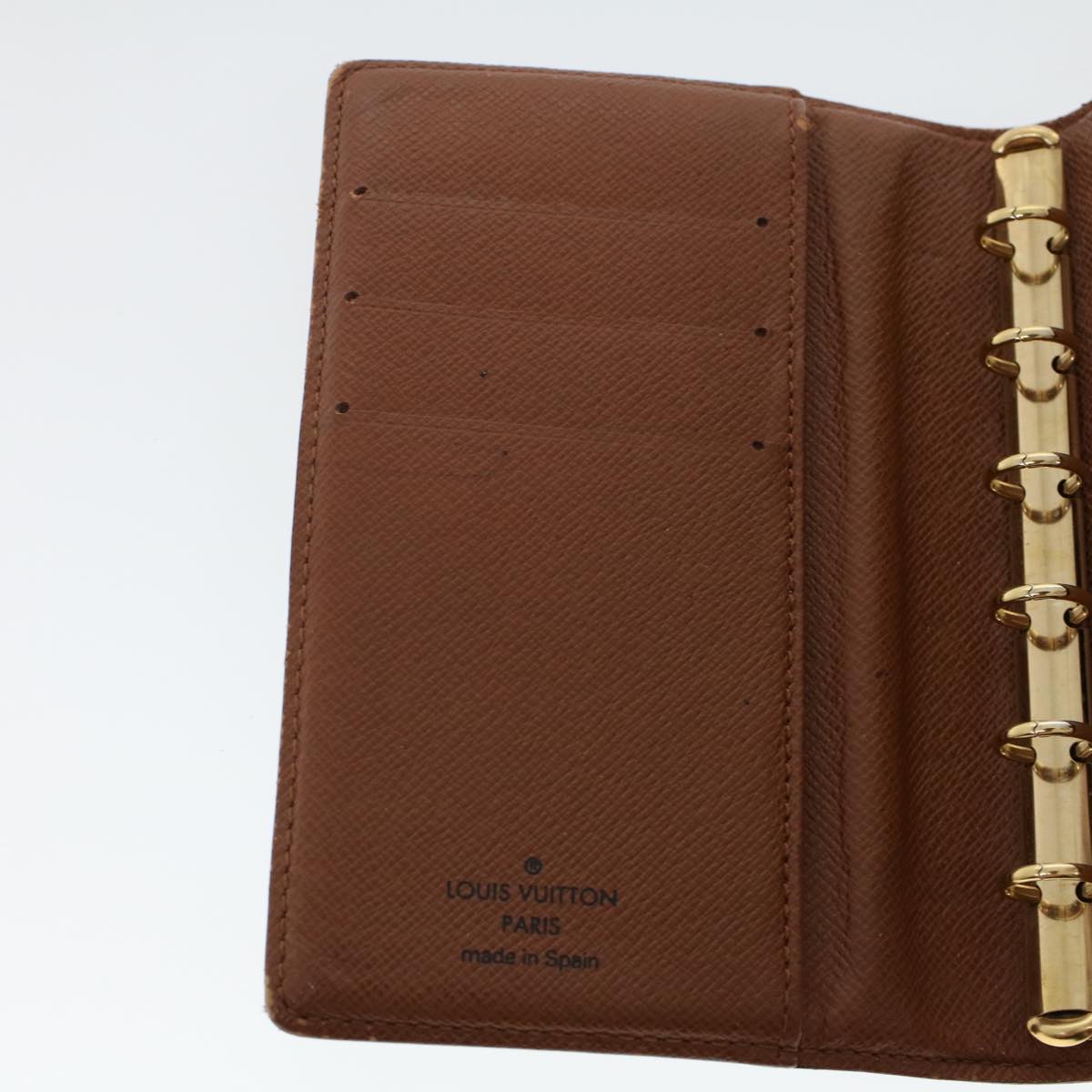 LOUIS VUITTON Monogram Agenda PM Day Planner Cover R20005 LV 45473
