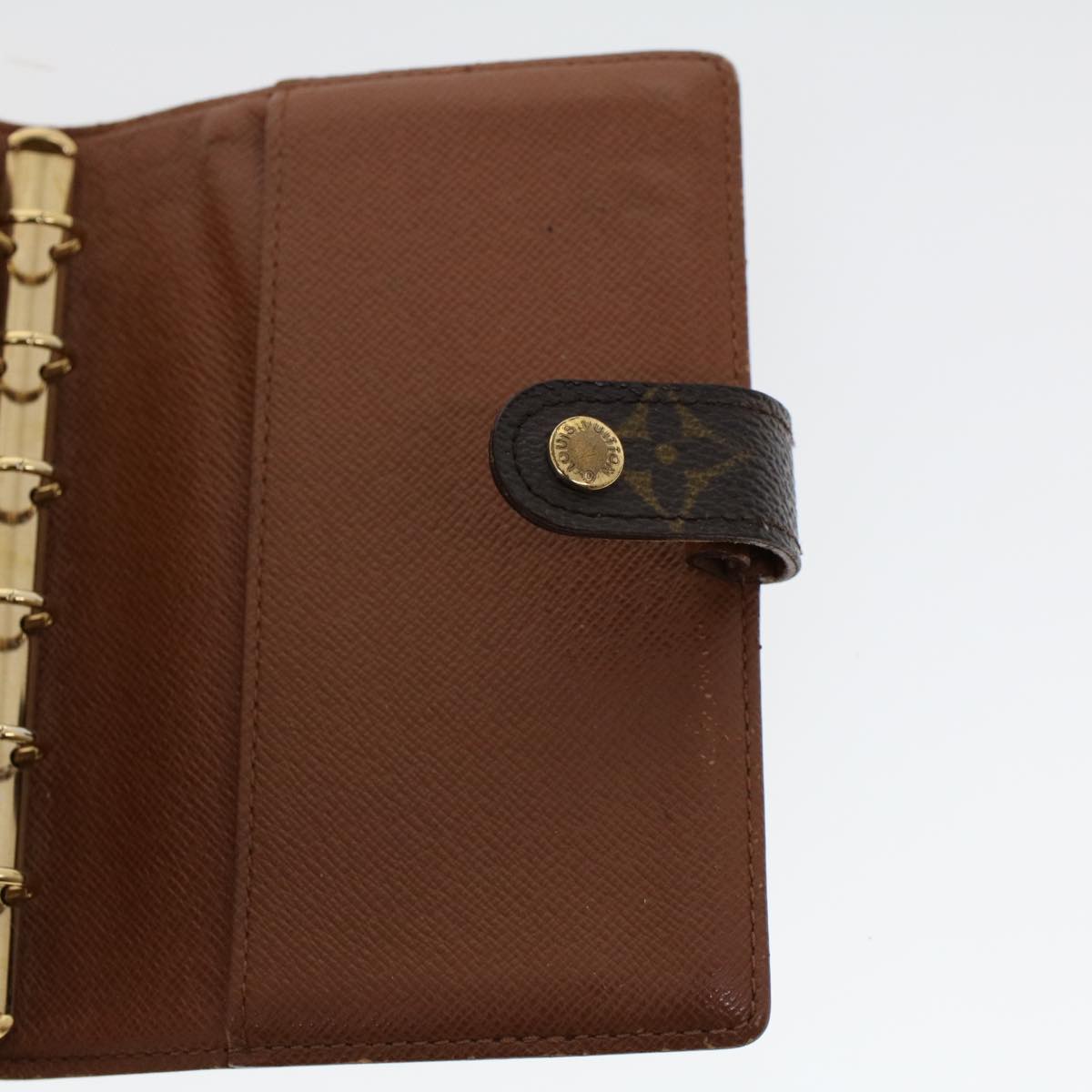 LOUIS VUITTON Monogram Agenda PM Day Planner Cover R20005 LV 45473
