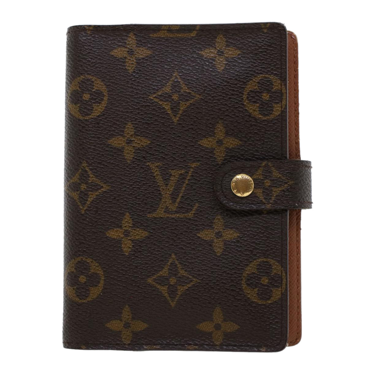 LOUIS VUITTON Monogram Agenda PM Day Planner Cover R20005 LV 45473