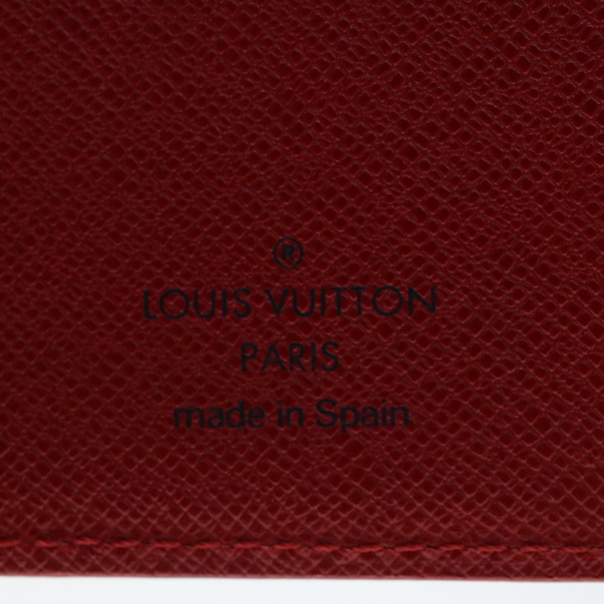 LOUIS VUITTON Epi Agenda PM Day Planner Cover Red R20057 LV 45474