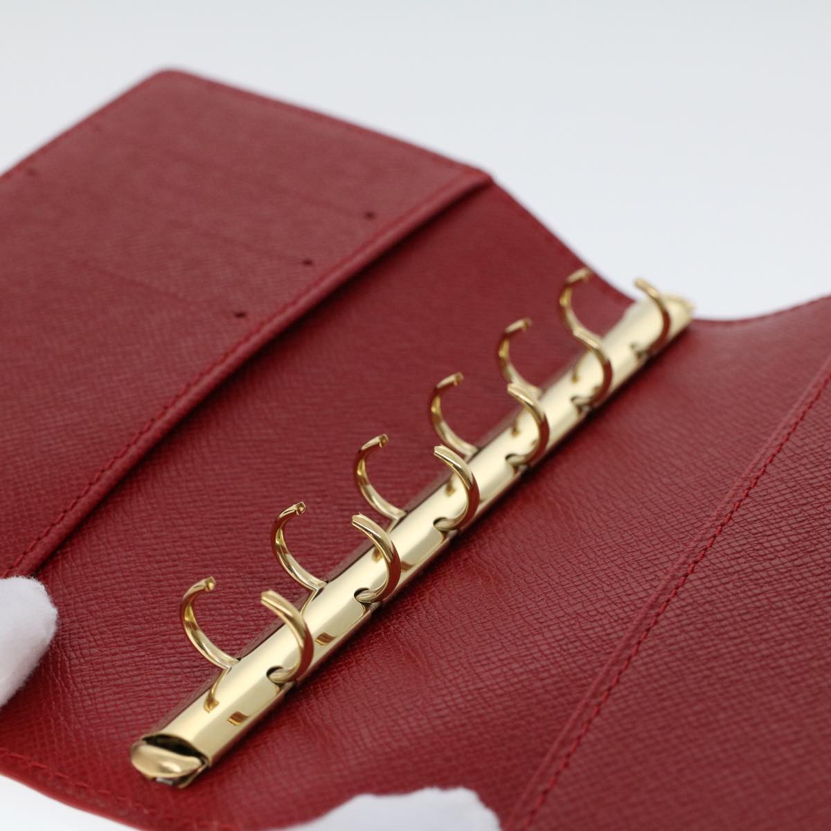 LOUIS VUITTON Epi Agenda PM Day Planner Cover Red R20057 LV 45474