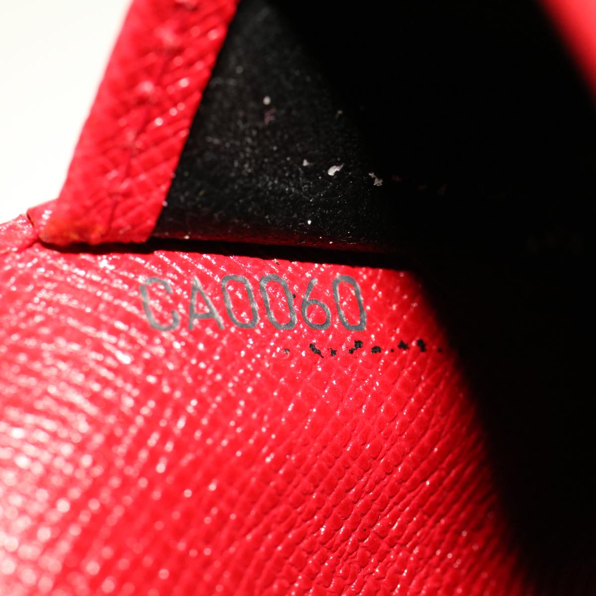 LOUIS VUITTON Epi Agenda PM Day Planner Cover Red R20057 LV 45474