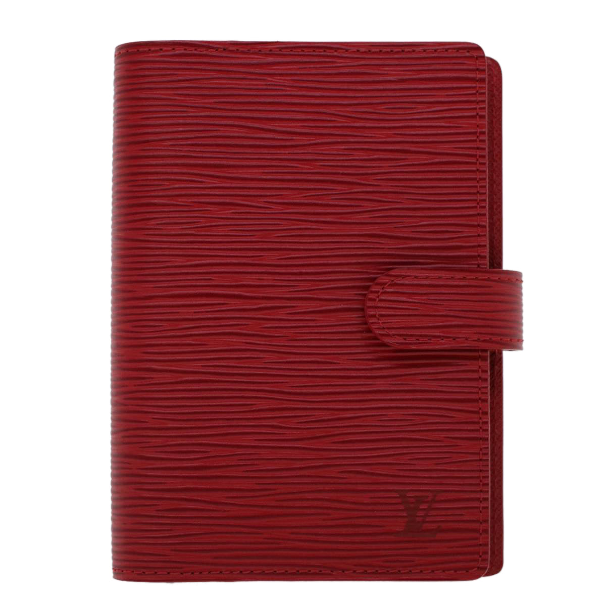 LOUIS VUITTON Epi Agenda PM Day Planner Cover Red R20057 LV 45474