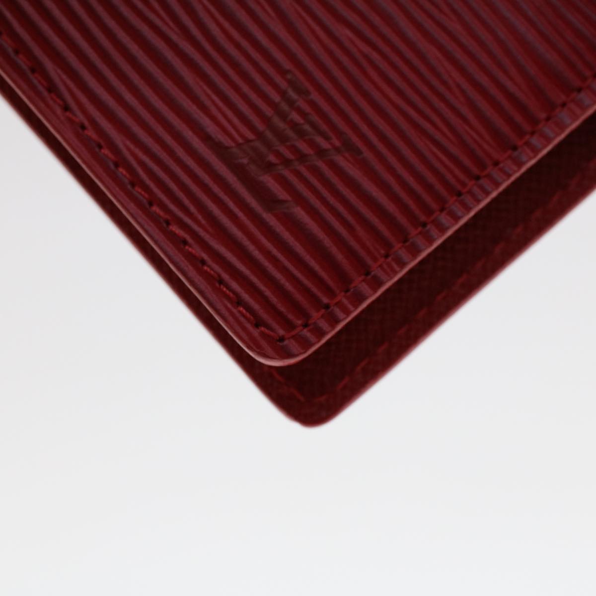LOUIS VUITTON Epi Agenda PM Day Planner Cover Red R20057 LV 45474