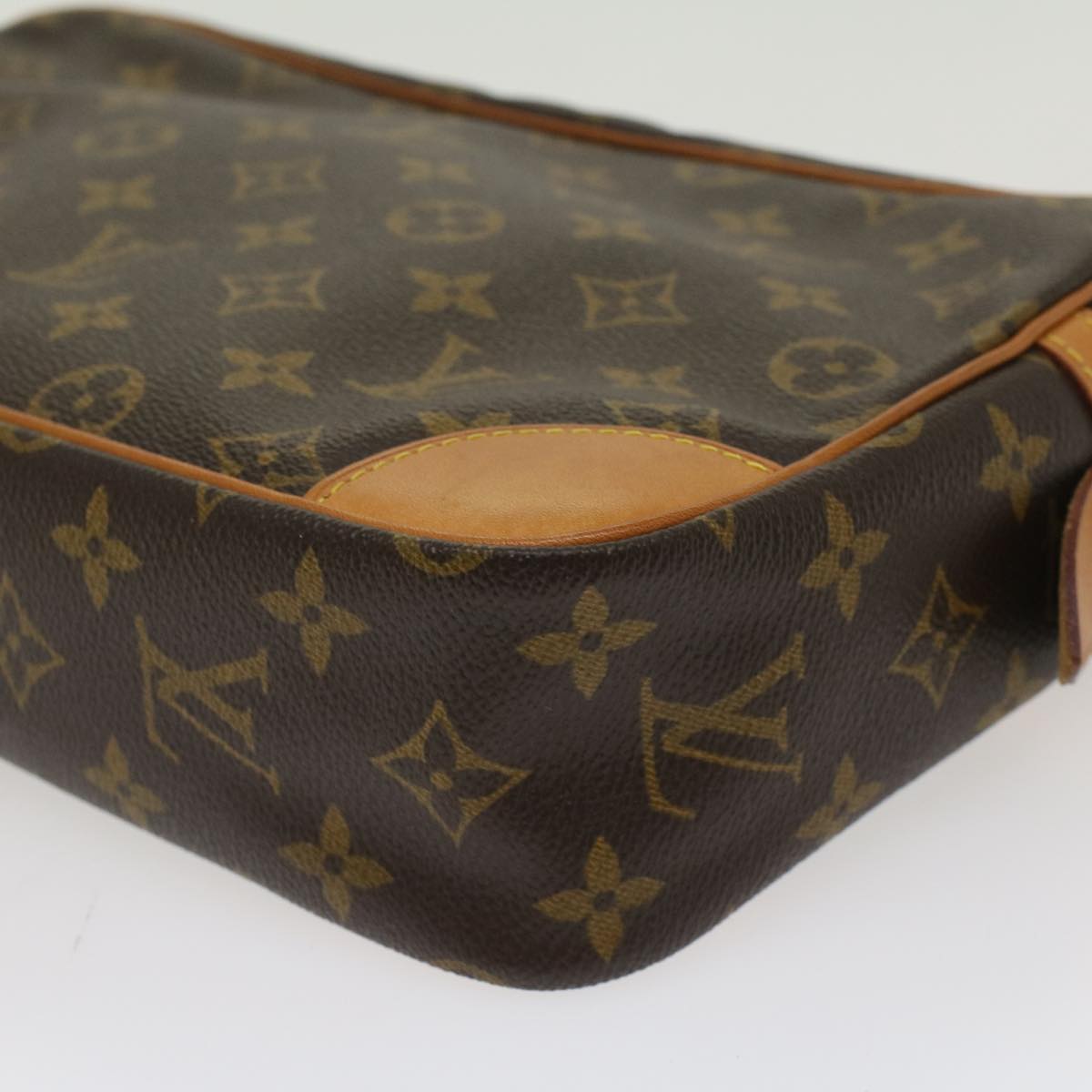 LOUIS VUITTON Monogram Compiegne 28 Clutch Bag M51845 LV 45475