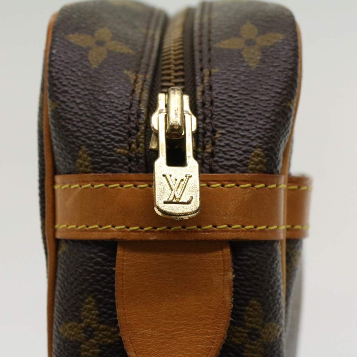 LOUIS VUITTON Monogram Compiegne 28 Clutch Bag M51845 LV 45475
