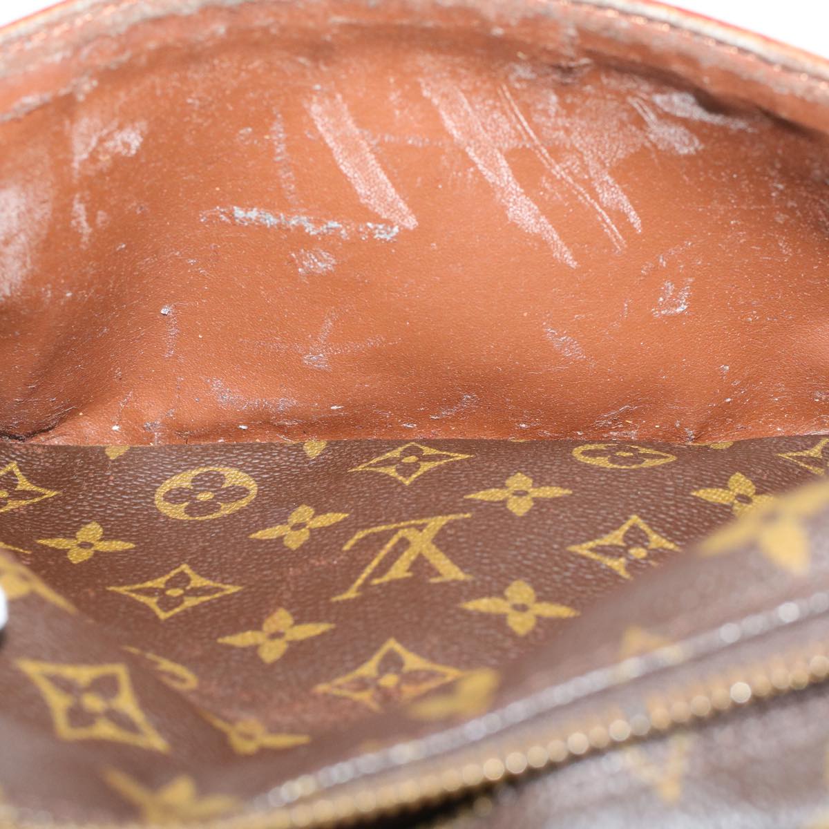 LOUIS VUITTON Monogram Compiegne 28 Clutch Bag M51845 LV 45475