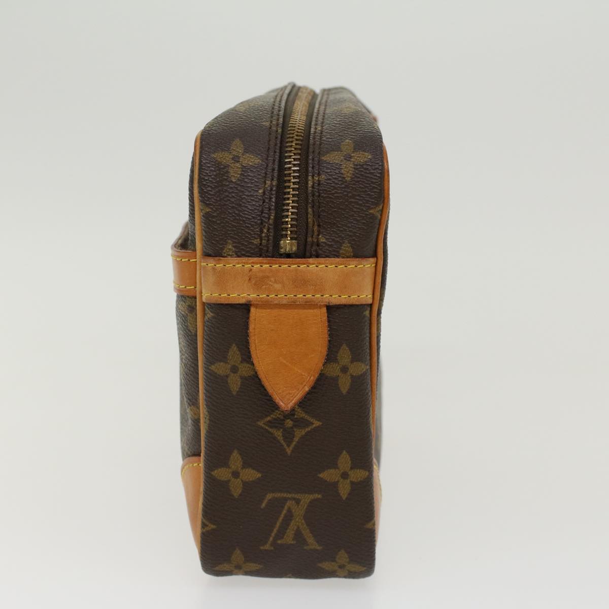 LOUIS VUITTON Monogram Compiegne 28 Clutch Bag M51845 LV 45475