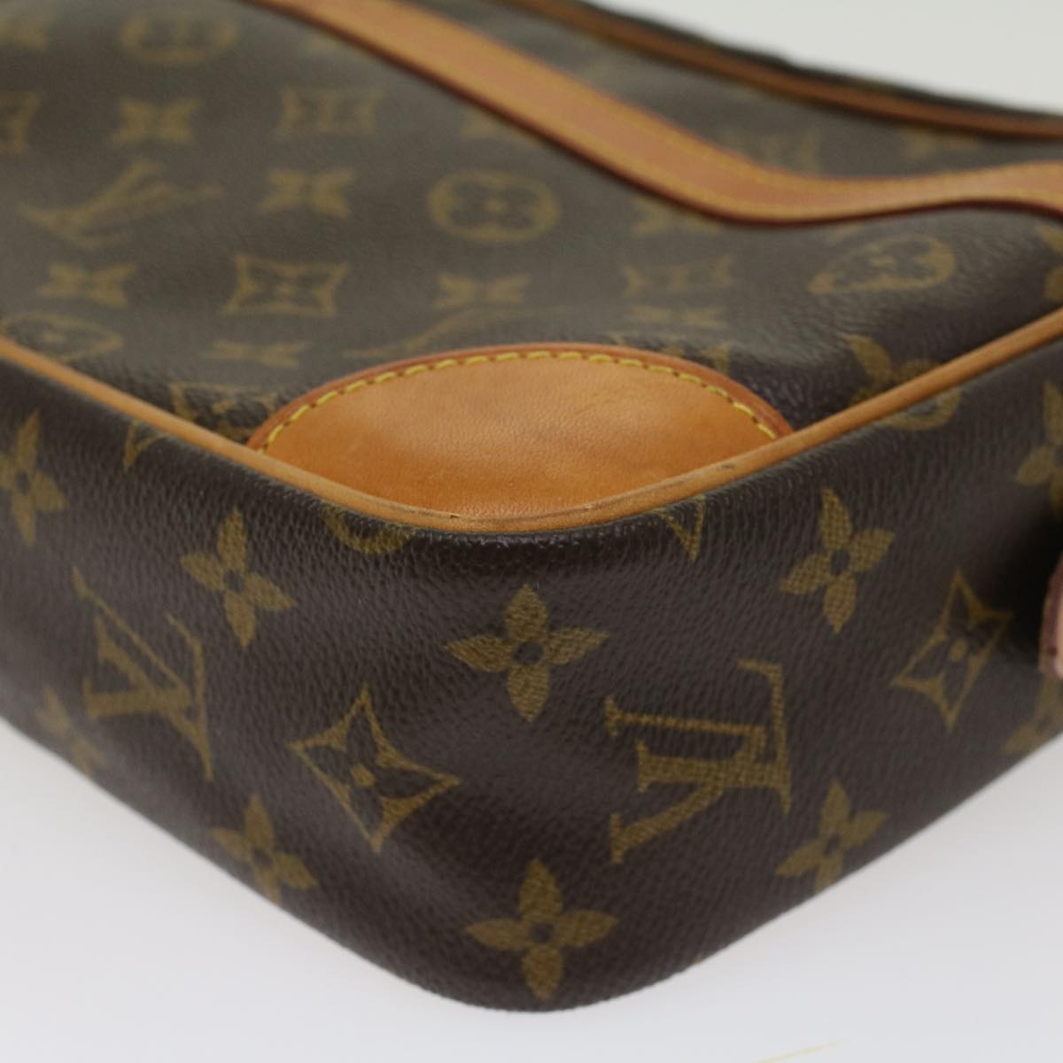 LOUIS VUITTON Monogram Compiegne 28 Clutch Bag M51845 LV 45475