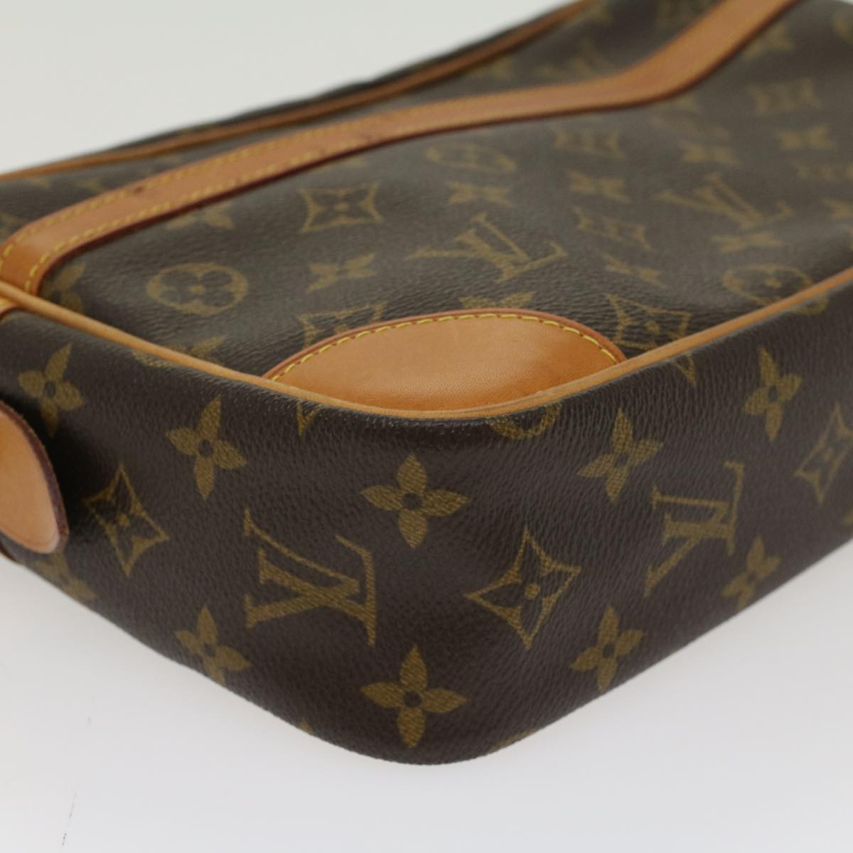 LOUIS VUITTON Monogram Compiegne 28 Clutch Bag M51845 LV 45475