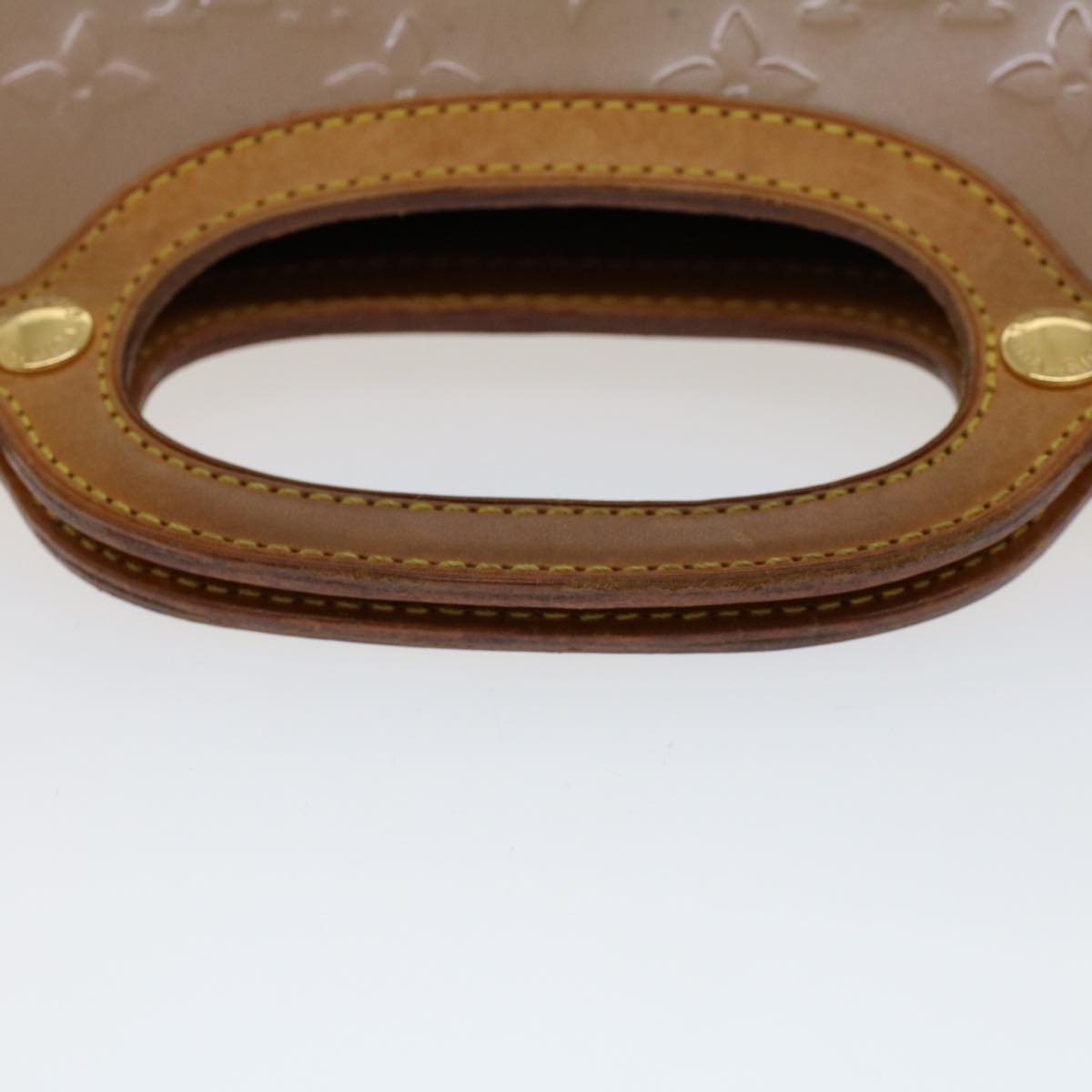 LOUIS VUITTON Vernis Roxbury Drive Hand Bag 2Way Noisette M91391 LV 45482