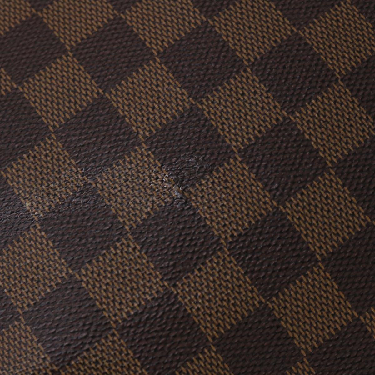 LOUIS VUITTON Damier Ebene Sac Plat Hand Bag N51140 LV 45484