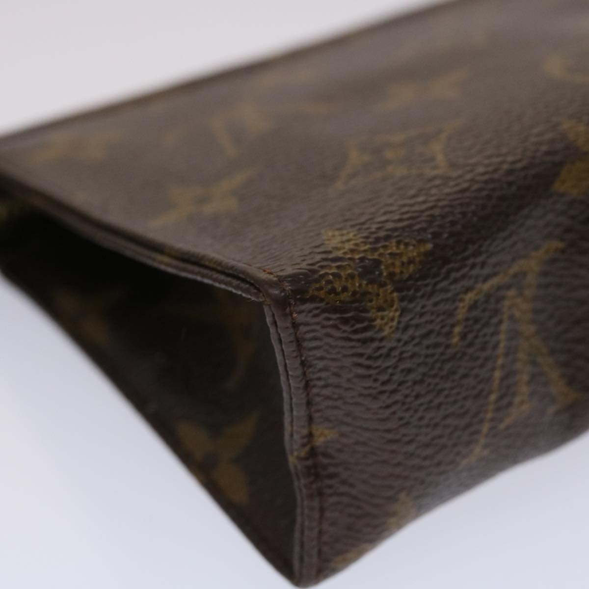 LOUIS VUITTON Monogram Poche Toilette 15 Pouch M47546 LV 45485
