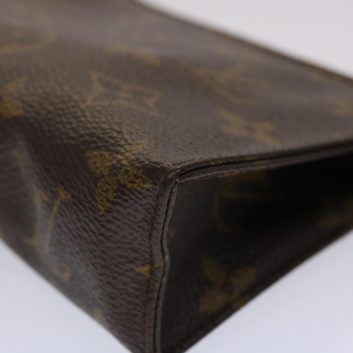 LOUIS VUITTON Monogram Poche Toilette 15 Pouch M47546 LV 45485