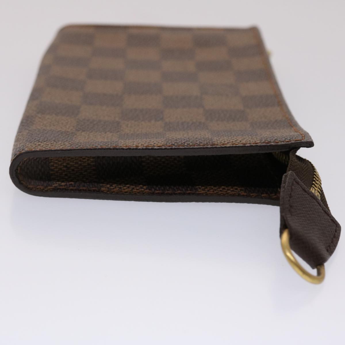 LOUIS VUITTON Damier Ebene Marais Pouch LV 45487
