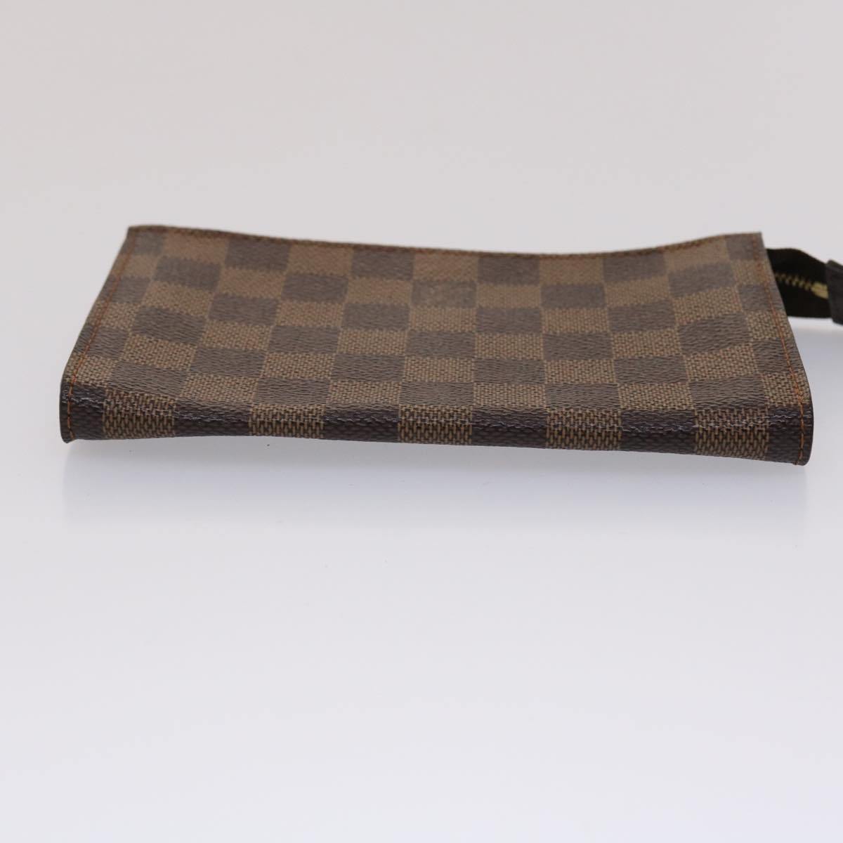 LOUIS VUITTON Damier Ebene Marais Pouch LV 45487