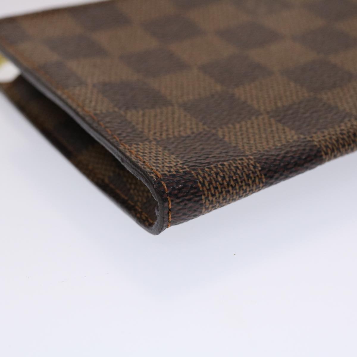 LOUIS VUITTON Damier Ebene Marais Pouch LV 45487