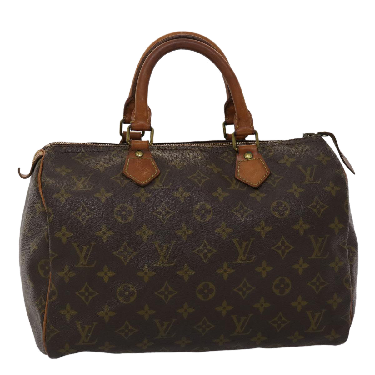 LOUIS VUITTON Monogram Speedy 30 Hand Bag M41526 LV 45488