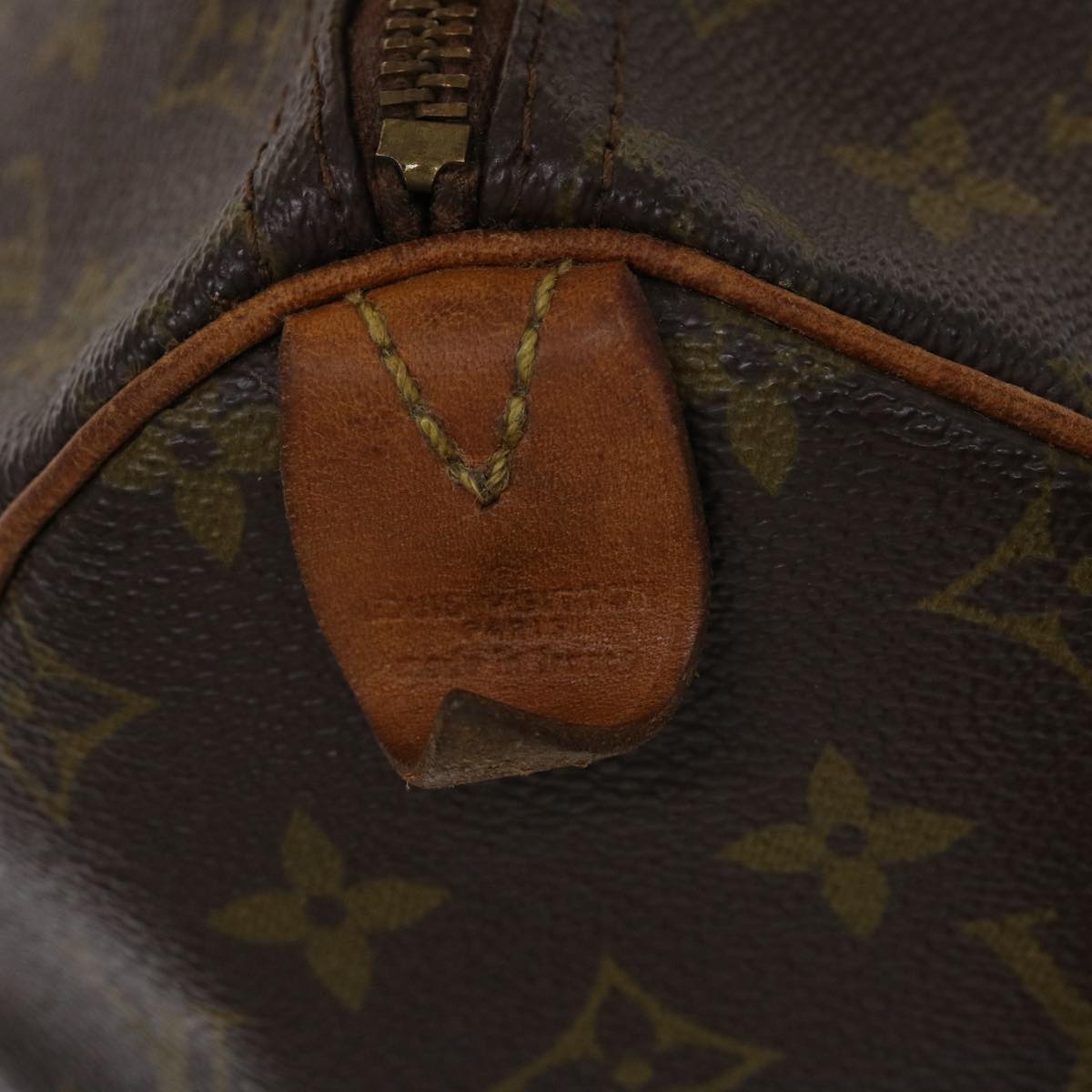 LOUIS VUITTON Monogram Speedy 30 Hand Bag M41526 LV 45488