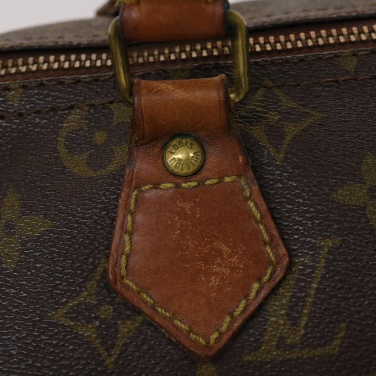 LOUIS VUITTON Monogram Speedy 30 Hand Bag M41526 LV 45488