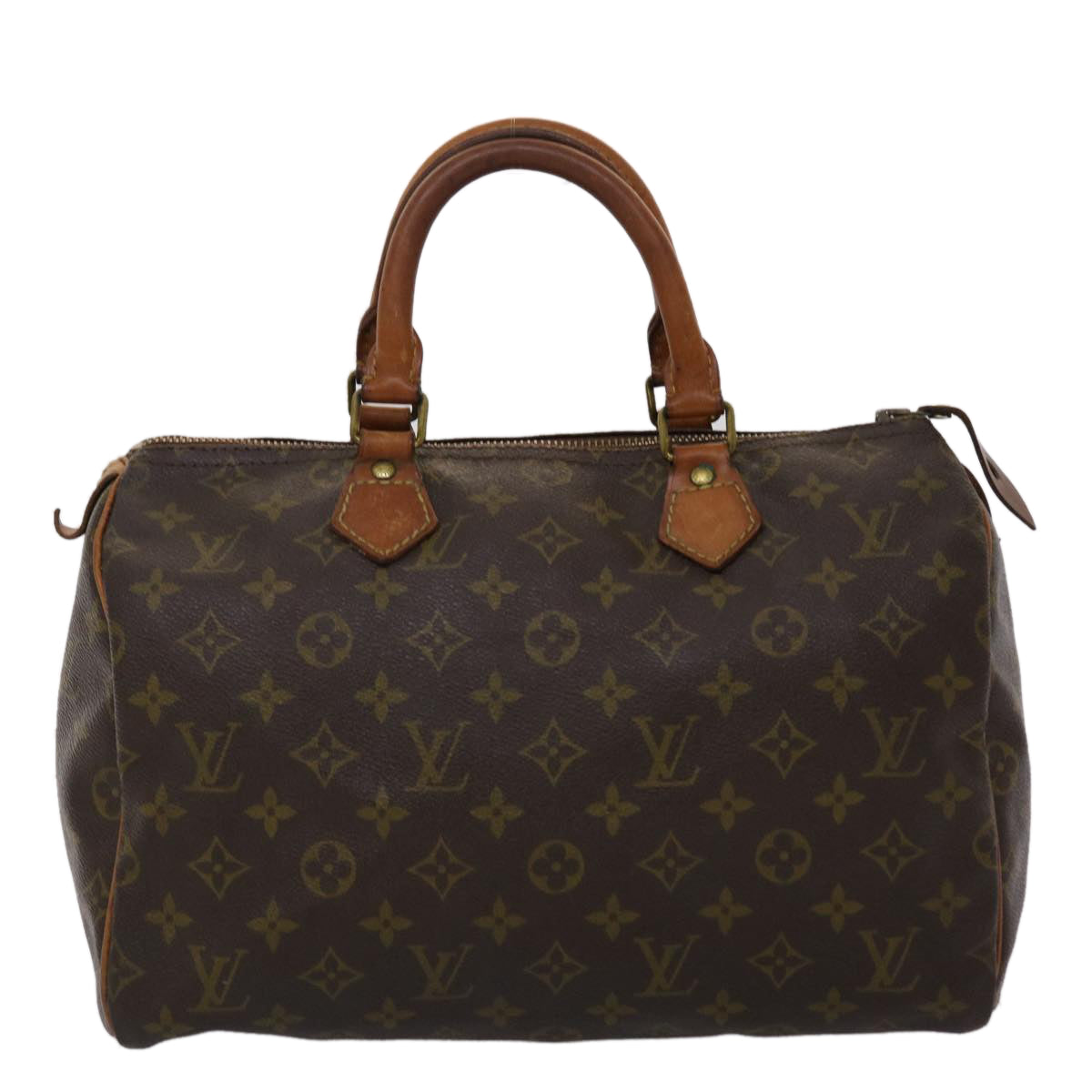 LOUIS VUITTON Monogram Speedy 30 Hand Bag M41526 LV 45488