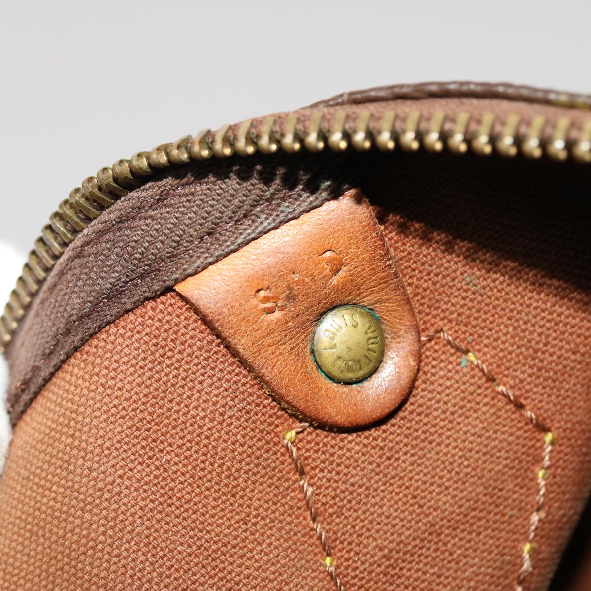 LOUIS VUITTON Monogram Speedy 30 Hand Bag M41526 LV 45488