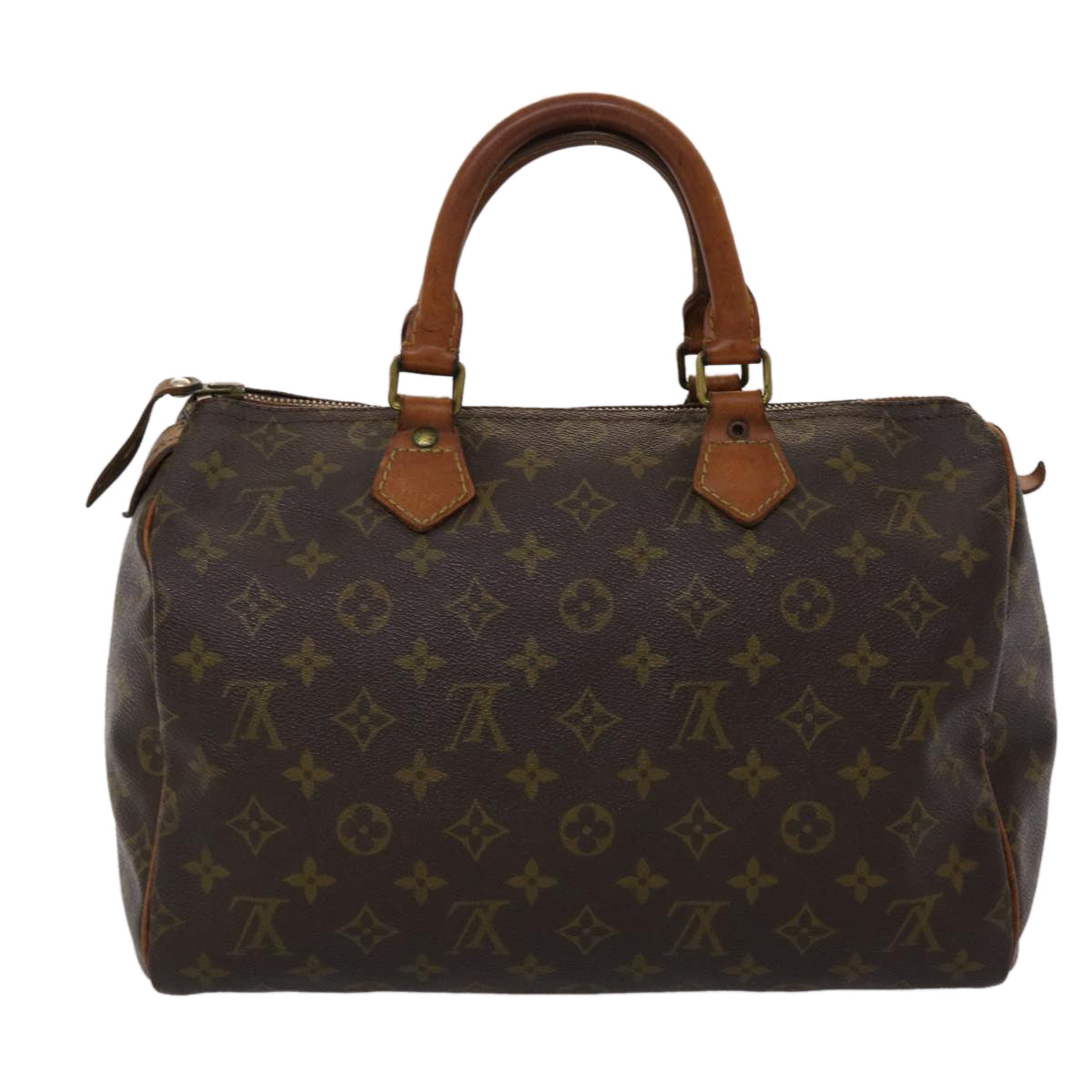 LOUIS VUITTON Monogram Speedy 30 Hand Bag M41526 LV 45488