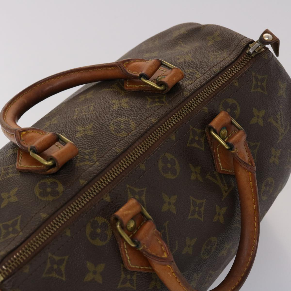 LOUIS VUITTON Monogram Speedy 30 Hand Bag M41526 LV 45488