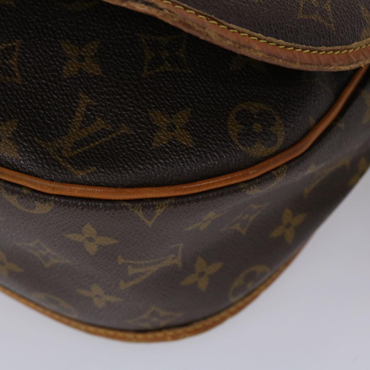 LOUIS VUITTON Monogram Menilmontant MM Shoulder Bag M40473 LV 45491