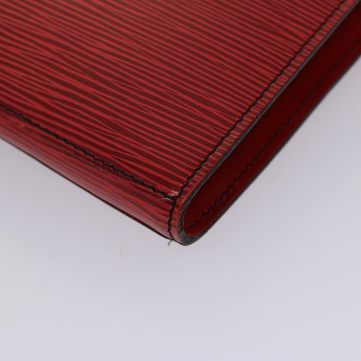 LOUIS VUITTON Epi Posh Documents Clutch Bag Red M54497 LV 45493