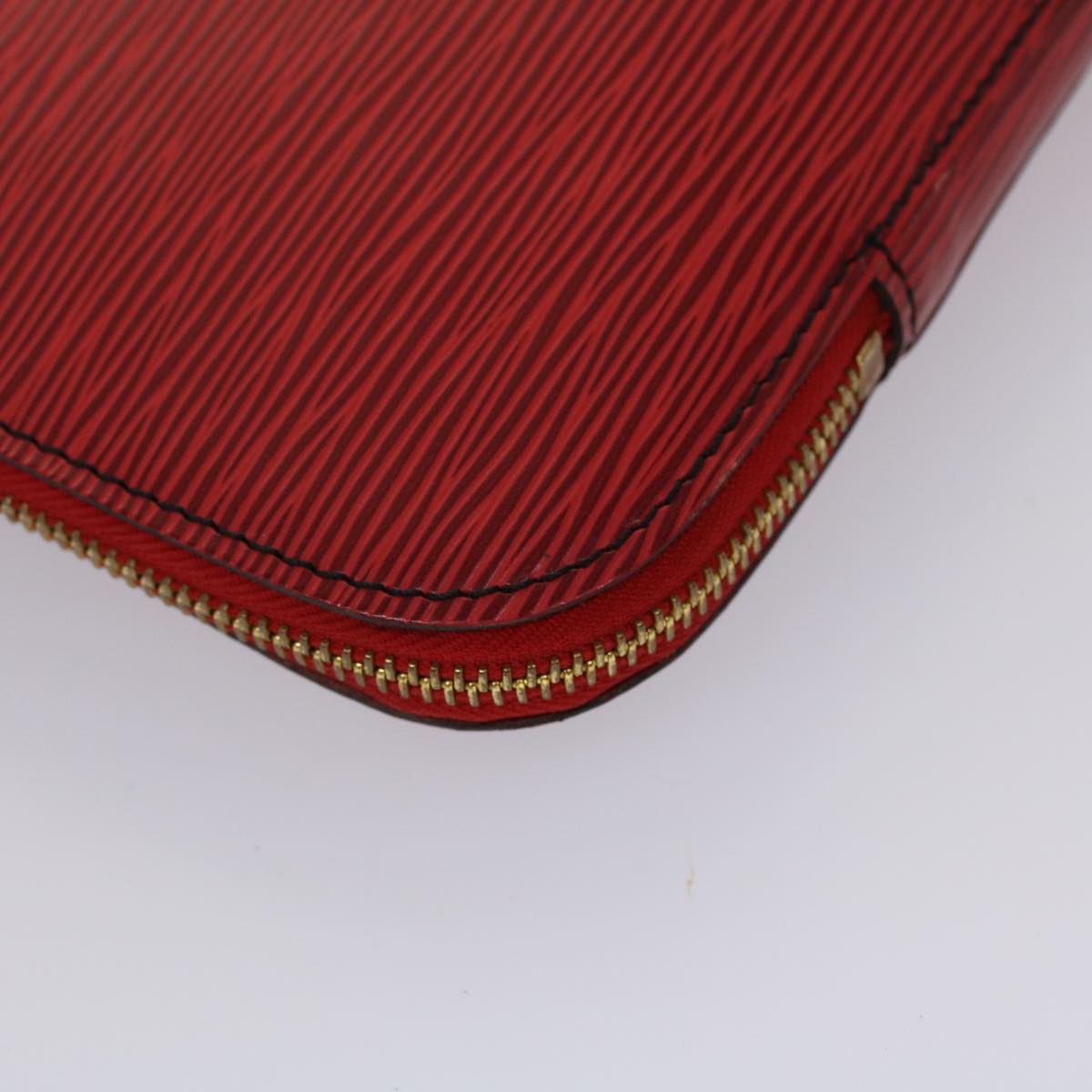 LOUIS VUITTON Epi Posh Documents Clutch Bag Red M54497 LV 45493