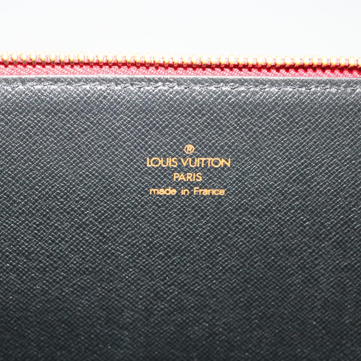 LOUIS VUITTON Epi Posh Documents Clutch Bag Red M54497 LV 45493